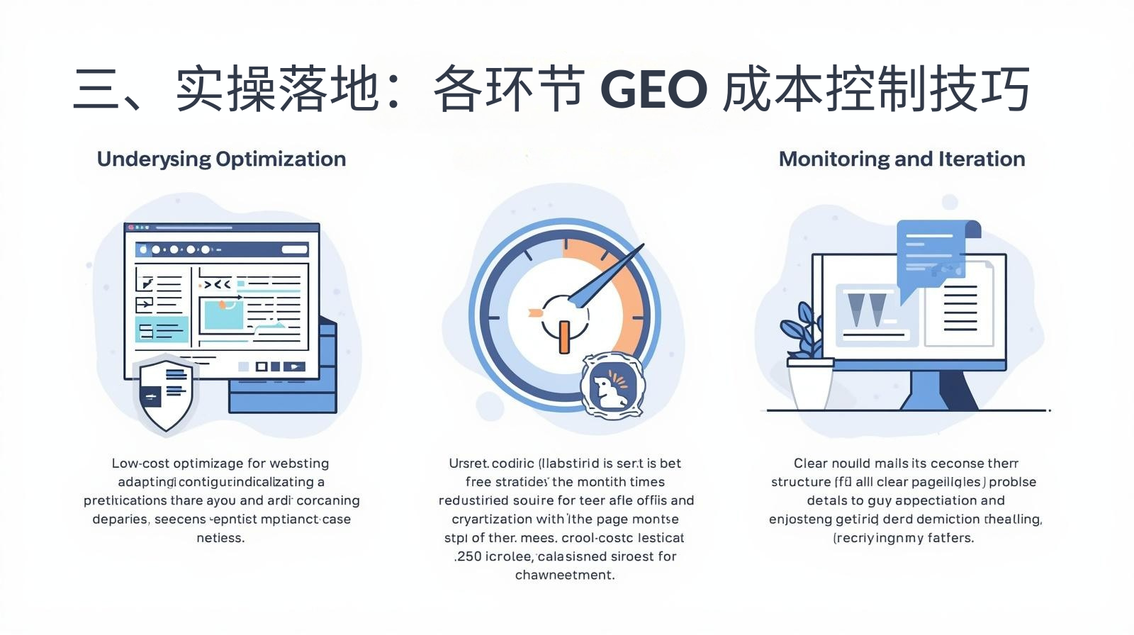 3. 실제 구현: 각 링크의 GEO 비용 관리 기술