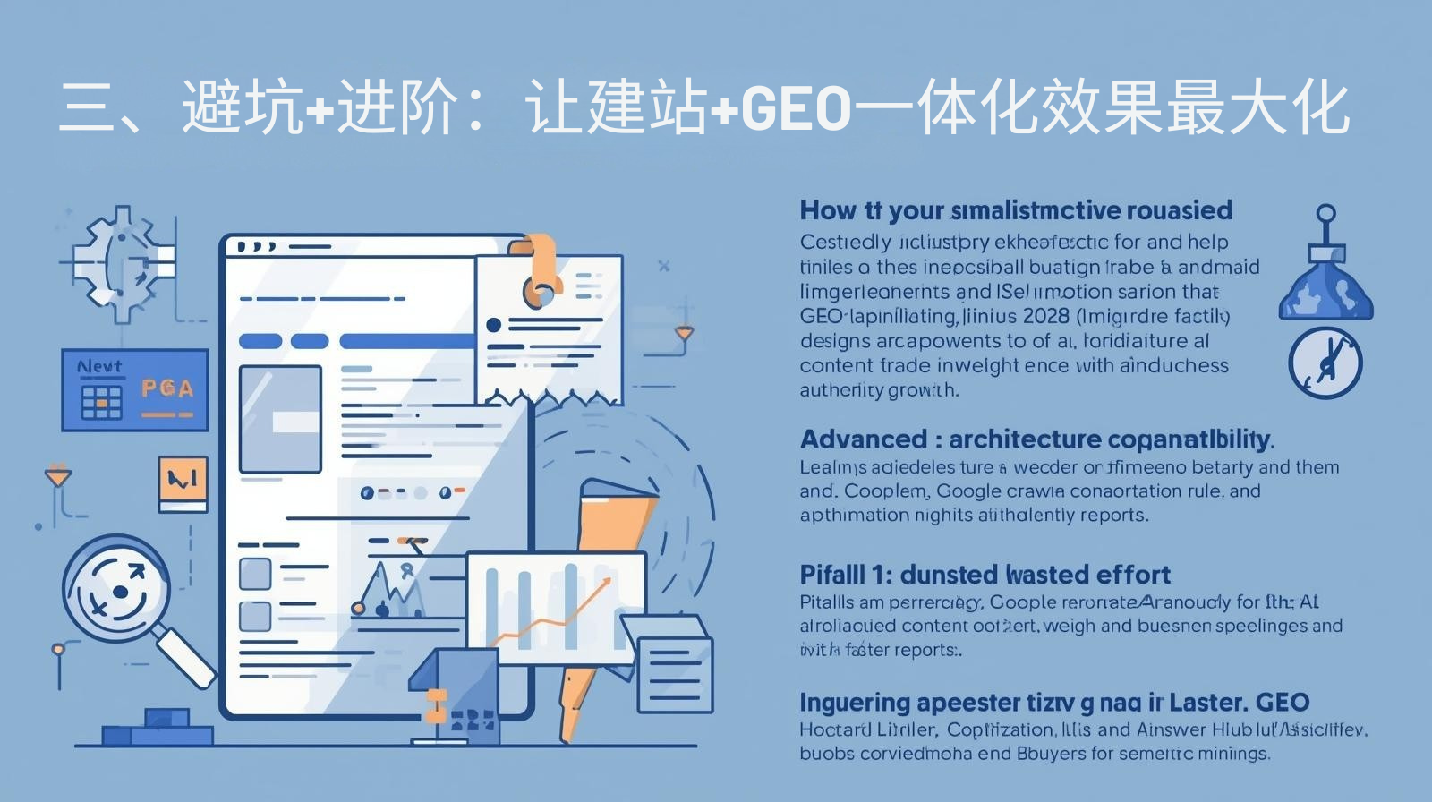 III. 落とし穴の回避と高度なテクニック：ウェブサイト構築とGEOの統合を最大限に活用する