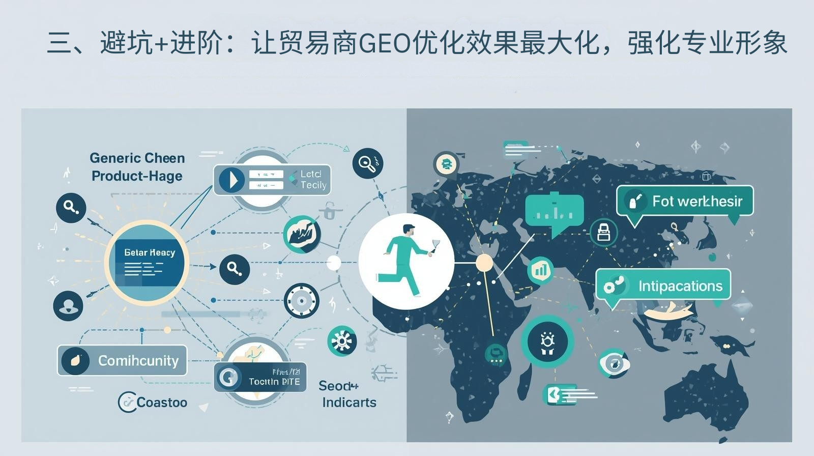 3. Избегайте ловушек + прогресс: максимизируйте эффект геооптимизации трейдеров и укрепляйте профессиональный имидж