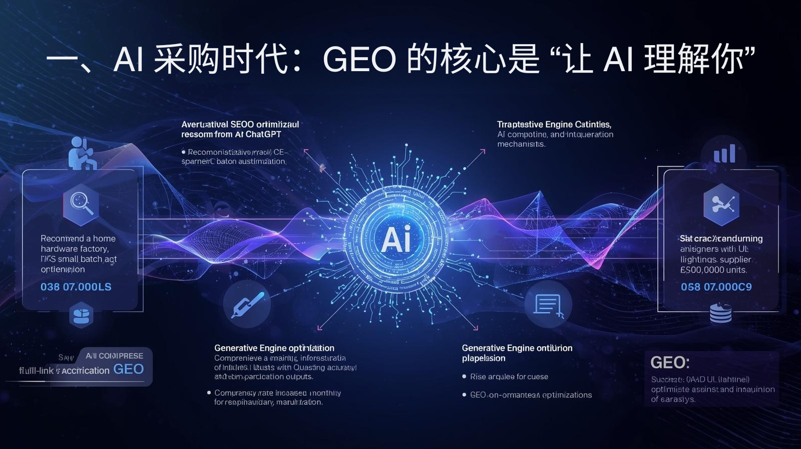 I. Эра закупок с использованием ИИ: основная задача GEO — «Заставить ИИ понять вас».