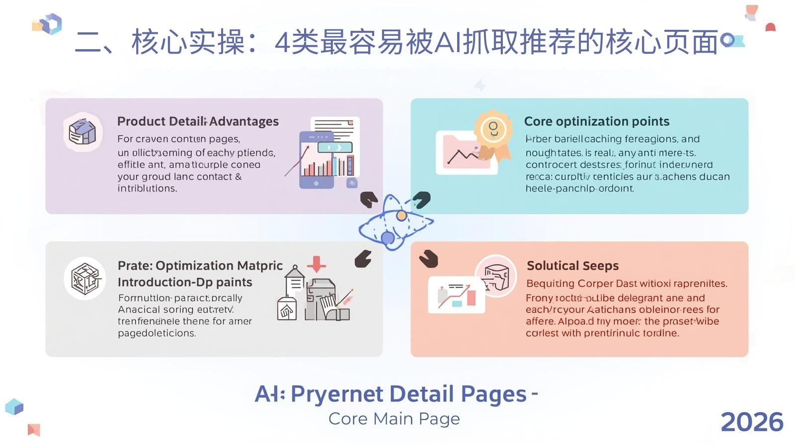 II. コア実践演習：AIが最も簡単にキャプチャして推奨する4種類のコアページ