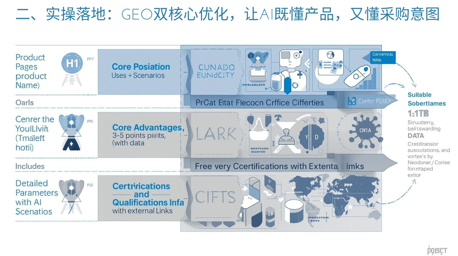II. Практическая реализация: Двухъядерная оптимизация GEO позволяет ИИ понимать как продукты, так и намерения покупателя.