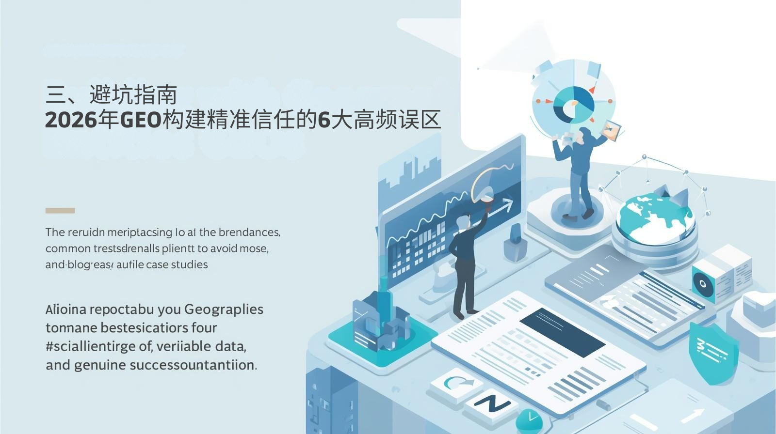三、避坑指南:2026年GEO构建精准信任的6大高频误区