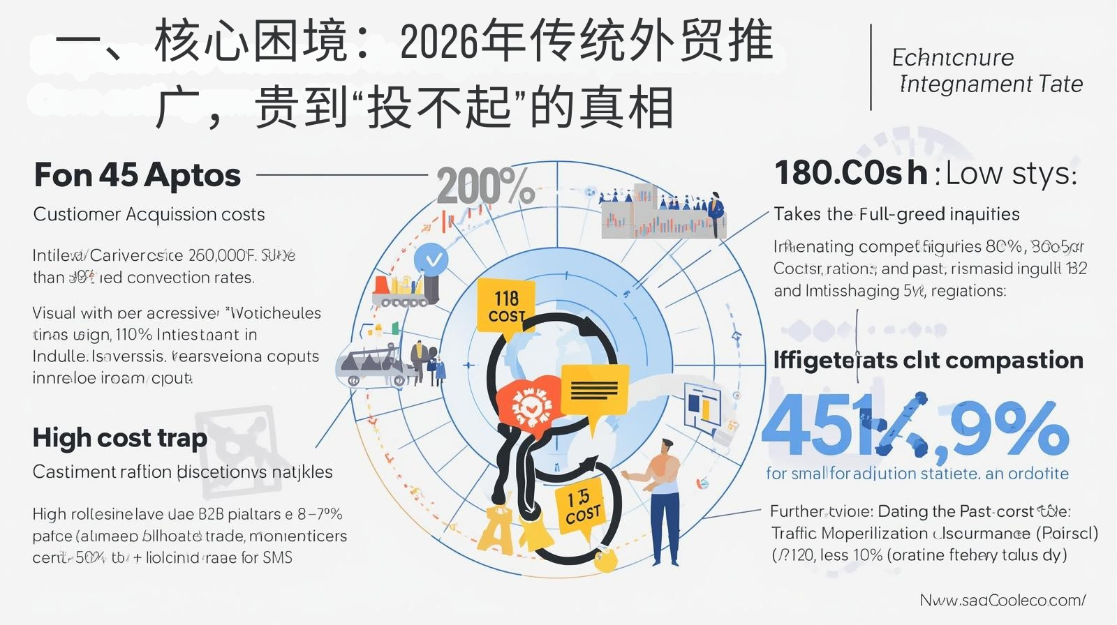 一、核心困境：2026年传统外贸推广，贵到“投不起”的真相