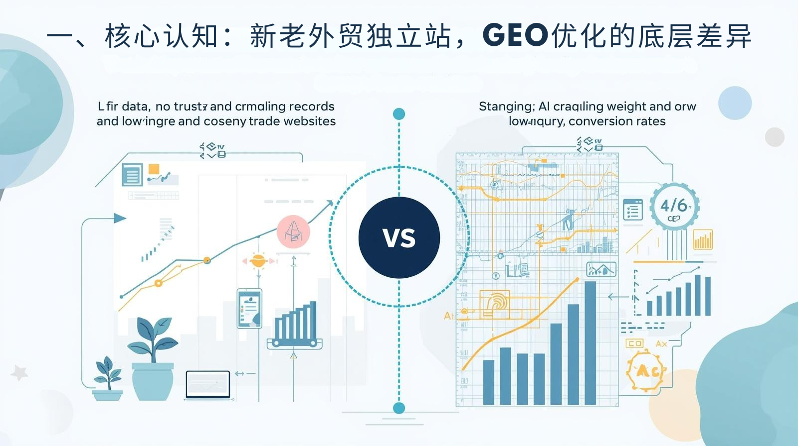 一、核心认知:新老外贸独立站,GEO优化的底层差异
