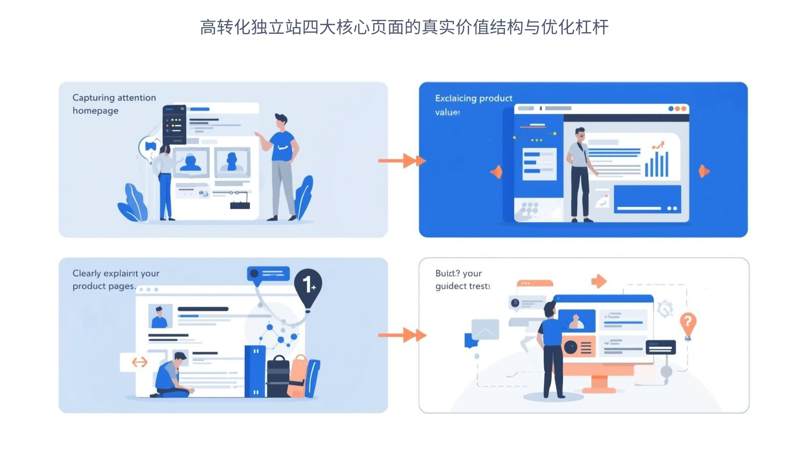 高コンバージョン独立局の 4 つのコア ページの真の価値構造と最適化の活用