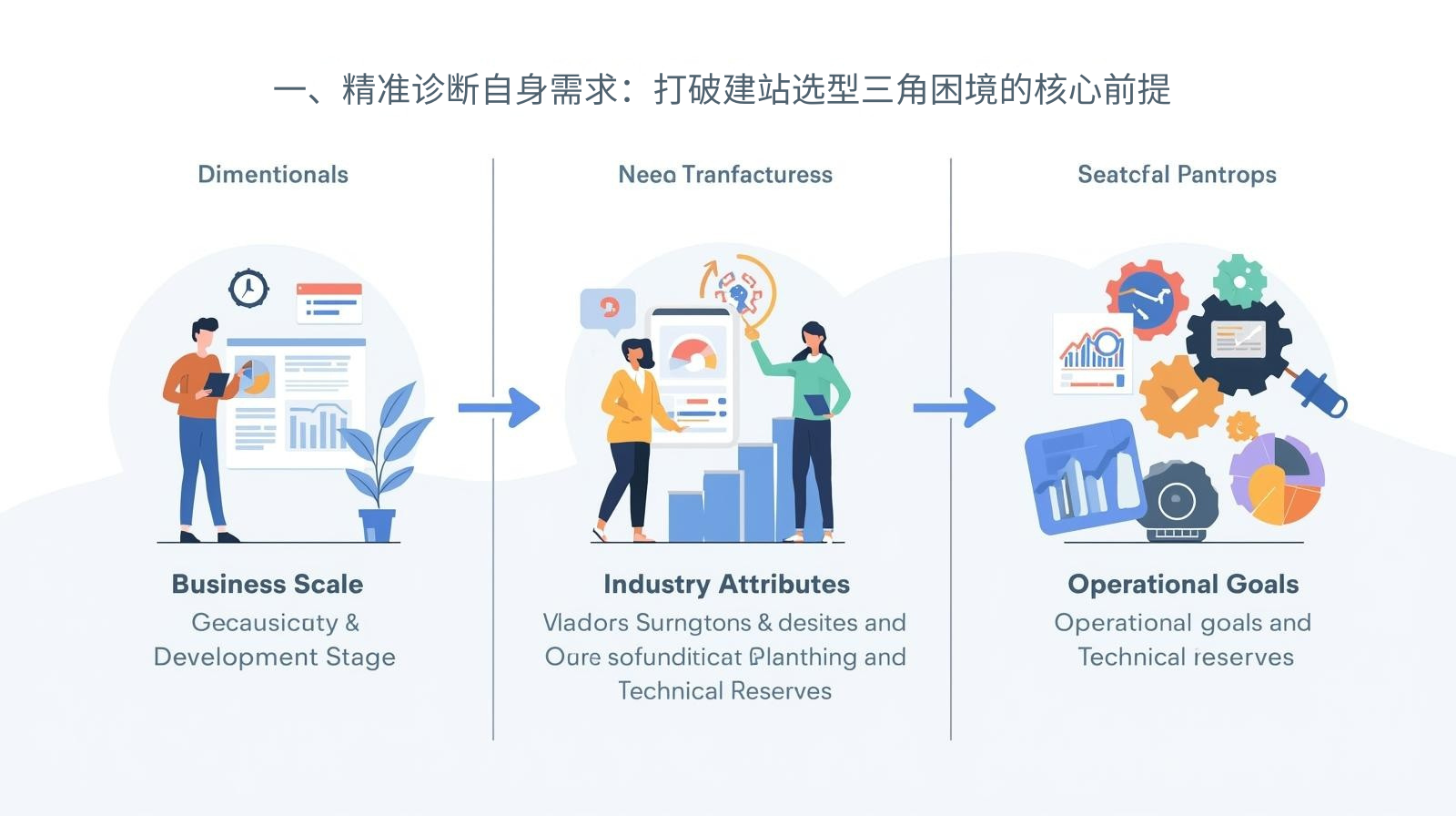 1. 자신의 니즈에 대한 정확한 진단: 웹사이트 구축과 선택의 삼각 딜레마를 깨기 위한 핵심 전제