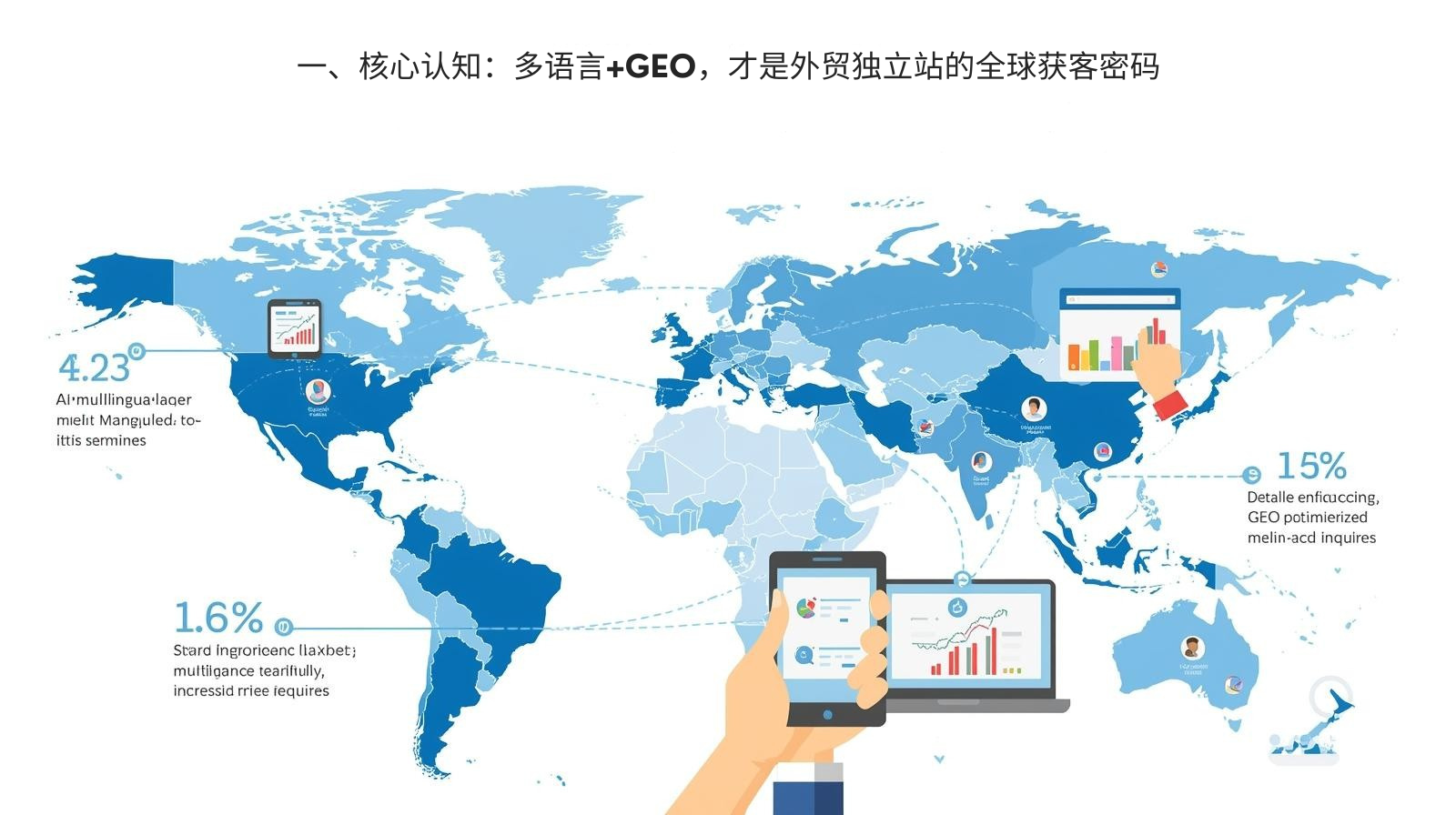 一、核心认知：多语言+GEO，才是外贸独立站的全球获客密码