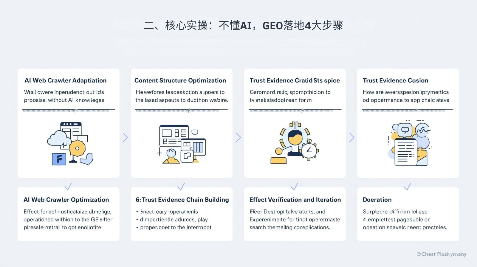 2. Operaciones prácticas básicas: si no comprende la IA, puede implementar GEO en 4 pasos principales