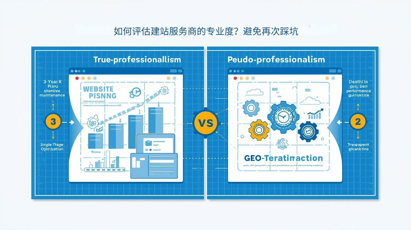 How to evaluate the professionalism of website building service providers? Avoid stepping into the trap again