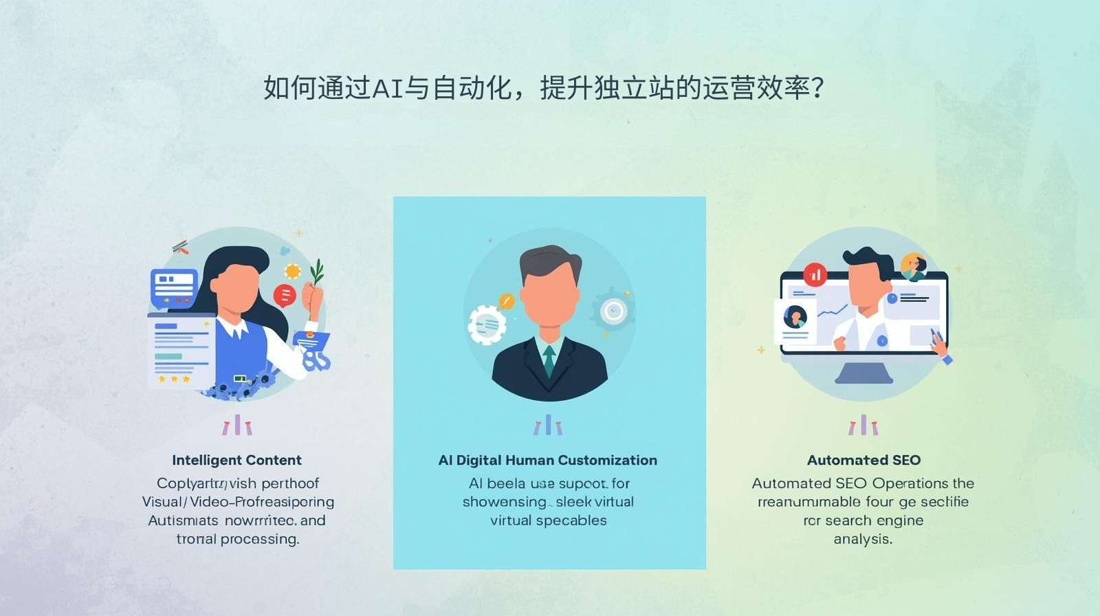 如何通过AI与自动化，提升独立站的运营效率？