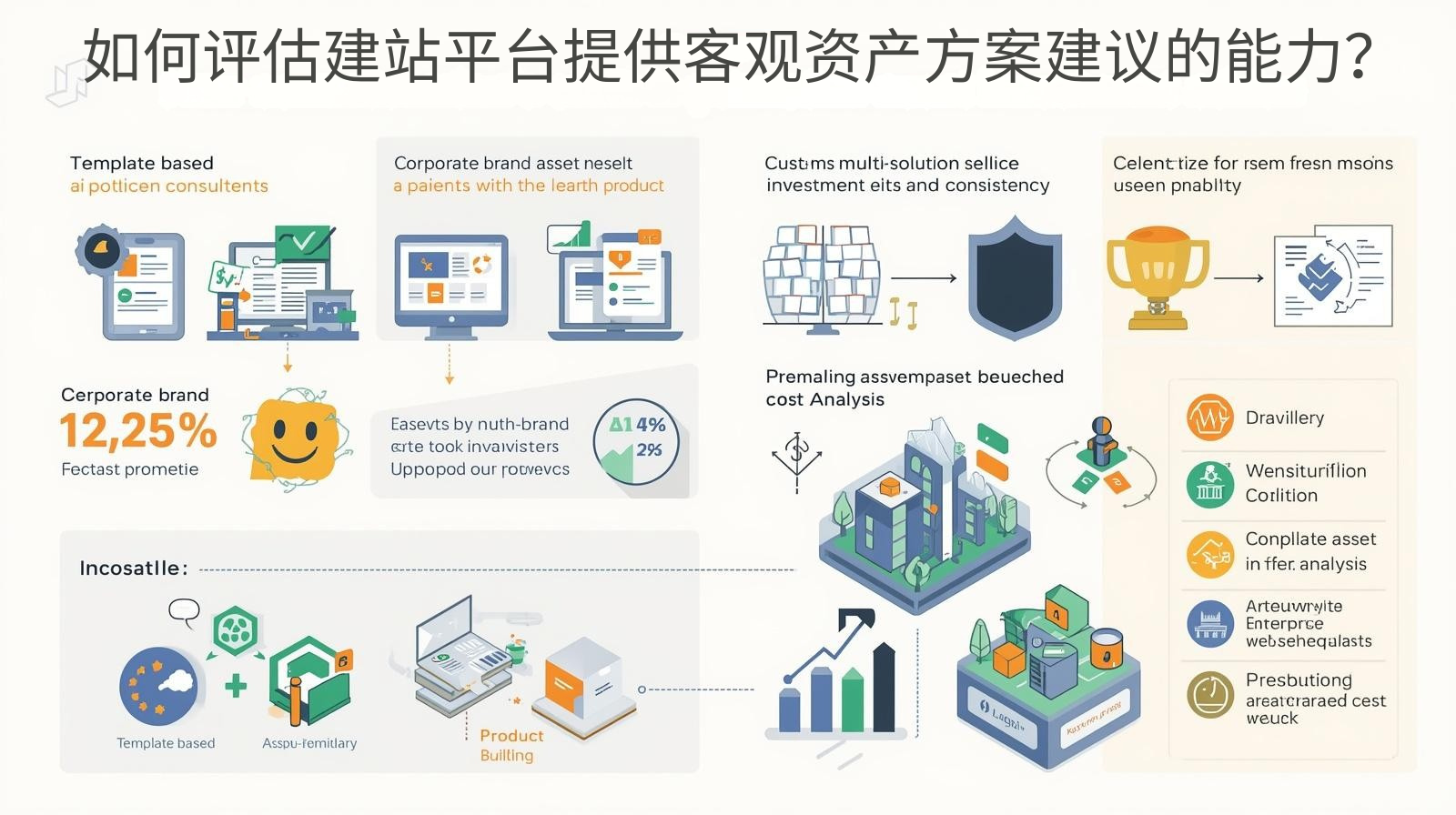 如何评估建站平台提供客观资产方案建议的能力？