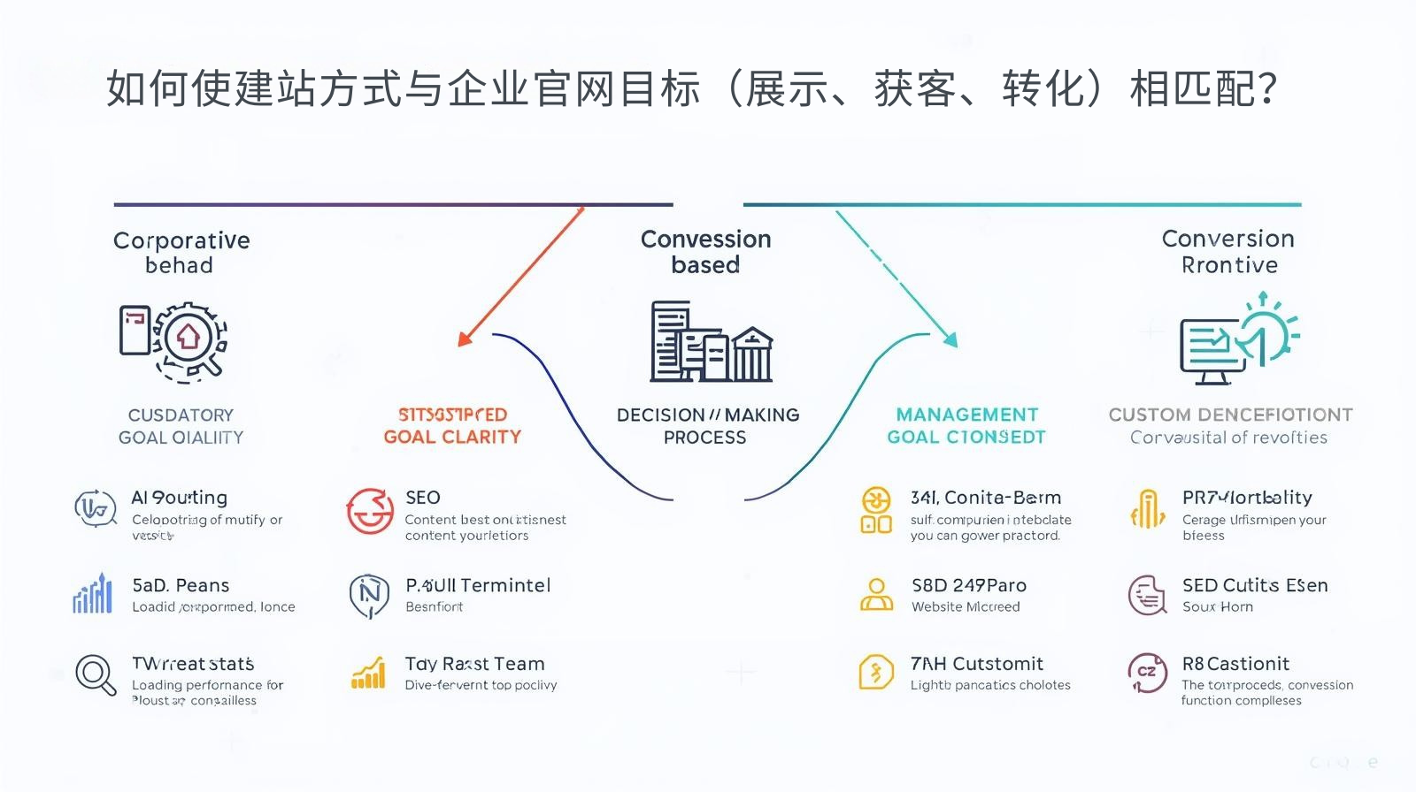 如何使建站方式与企业官网目标（展示、获客、转化）相匹配？
