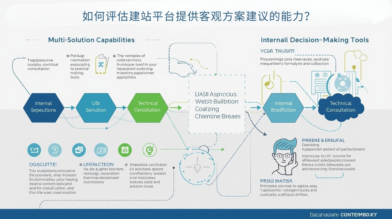 如何评估建站平台提供客观方案建议的能力？