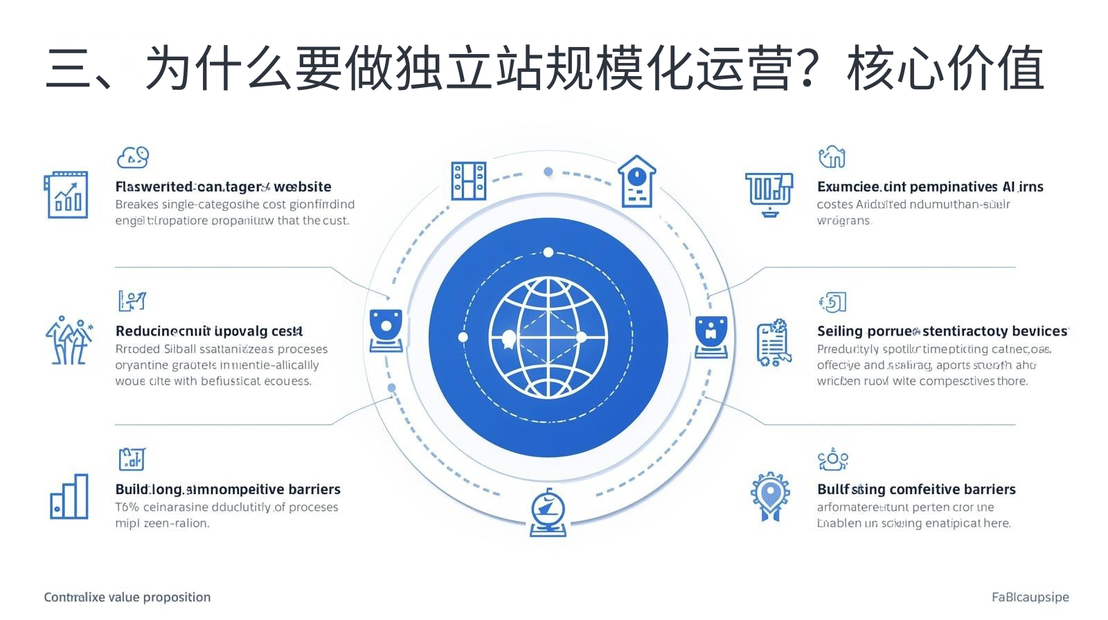 ثالثًا: لماذا توسيع نطاق عمليات المواقع الإلكترونية المستقلة؟ القيمة الأساسية