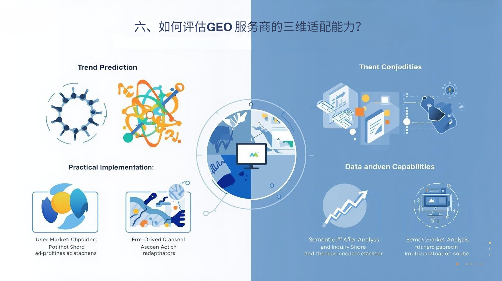 VI. 独立系ウェブサイトの地理情報サービスプロバイダーの3D適応能力をどのように評価するか？