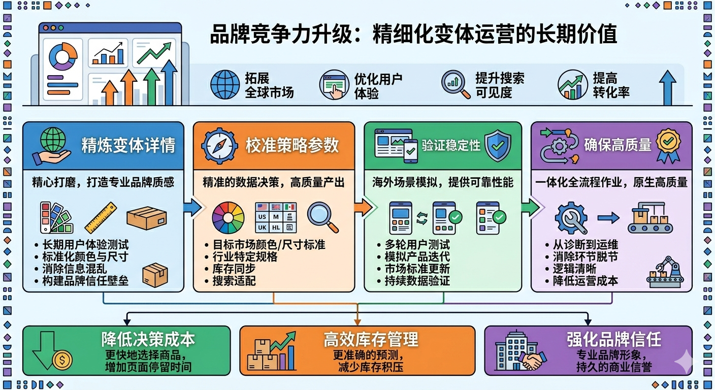 Upgrading brand competitiveness: the long-term value of refined variant operations