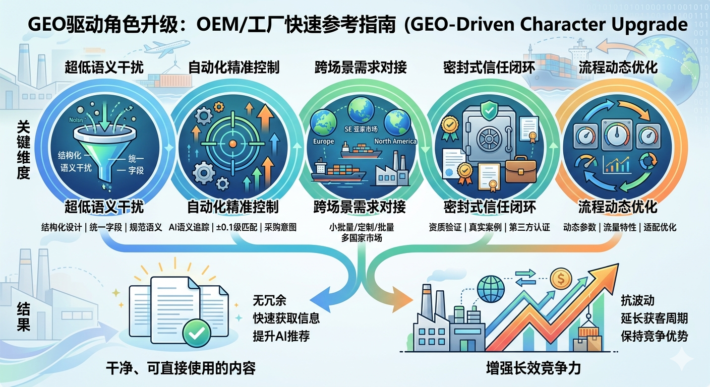GEO驱动角色升级：OEM/工厂快速参考指南
