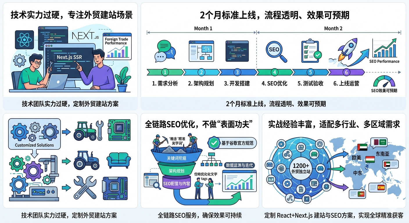 ¿Por qué elegir Pinshop para la creación de sitios web React+Next.js y la optimización SEO?