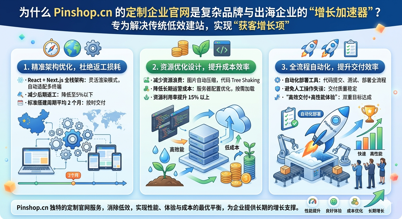 为什么定制企业官网建设服务是复杂品牌与出海企业的最优选择?