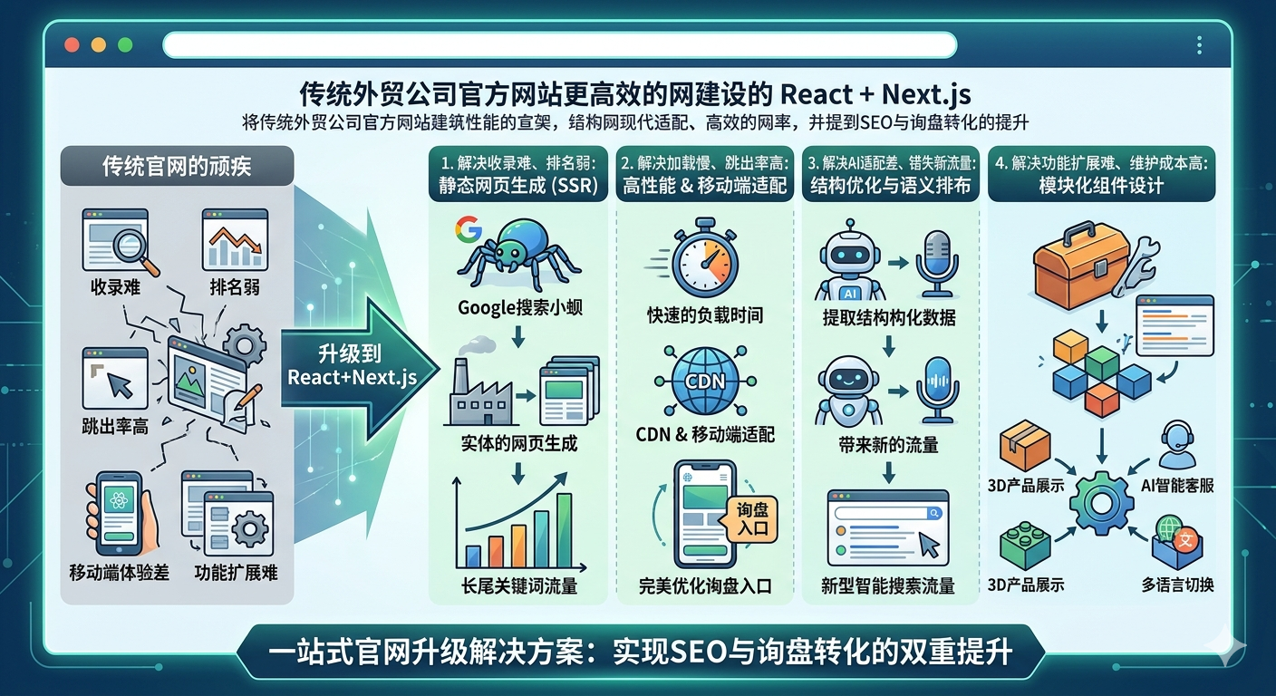 如何一站式解决传统官网的顽疾，实现SEO与转化双提升？