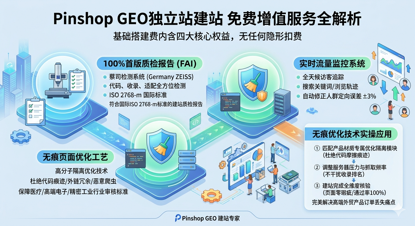GEO建站费用内包含哪些免费增值服务？