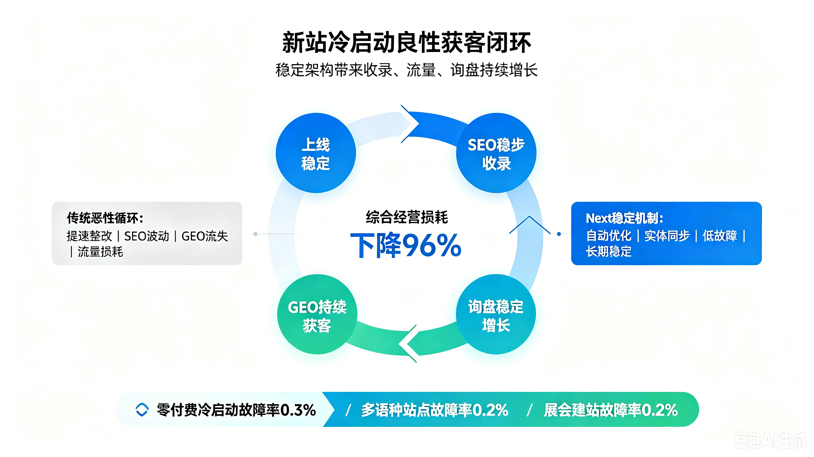 六、极速Next架构突破外贸独立站站冷启动固有获客瓶颈
