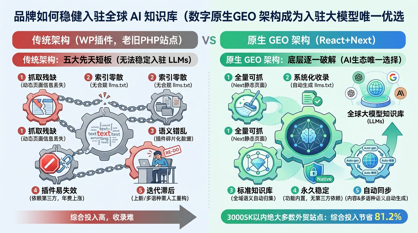 三、原生 GEO 架构成为入驻大模型唯一优选