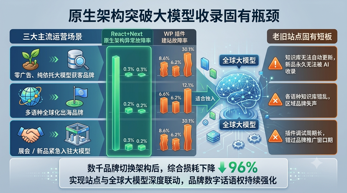六、原生架构突破大模型收录固有瓶颈