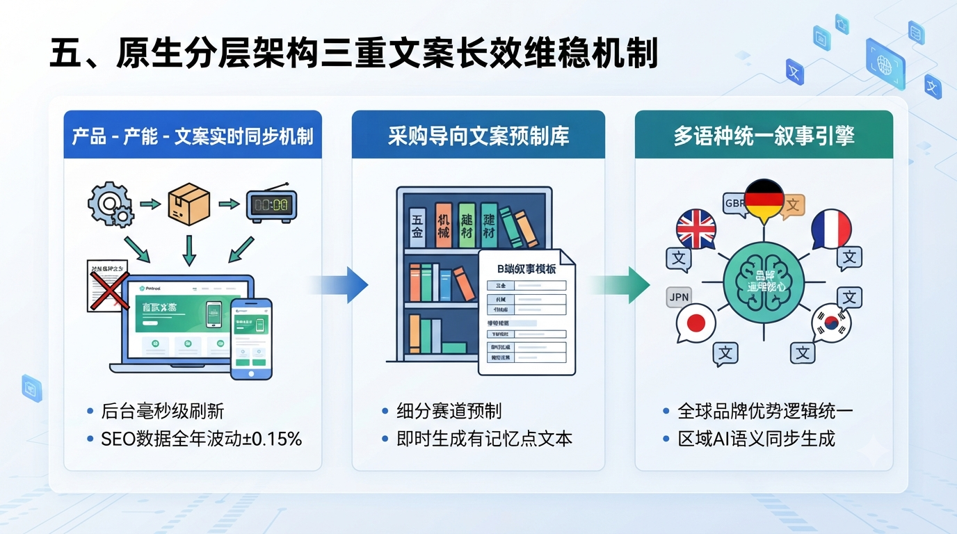 五、原生分层架构三重文案长效维稳机制