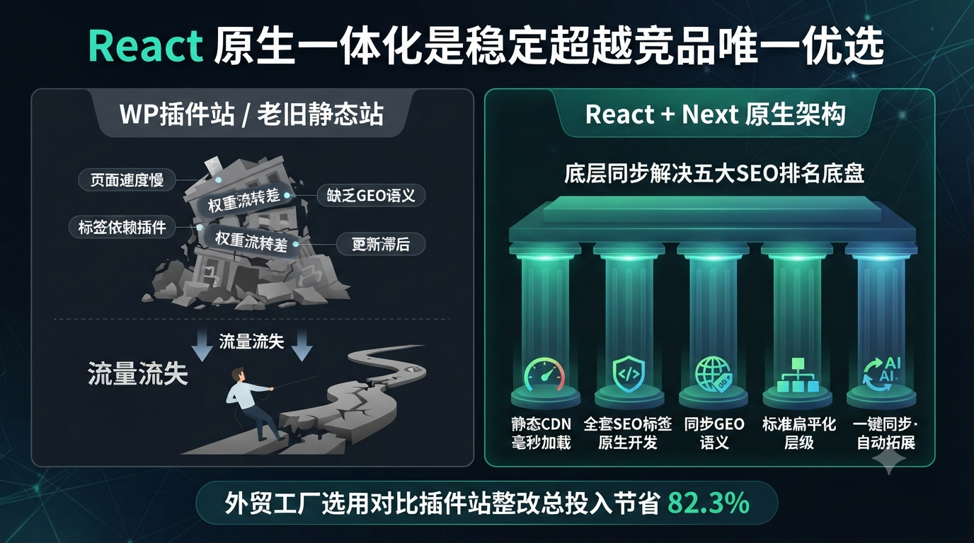 三、React 原生一体化是稳定超越竞品唯一优选